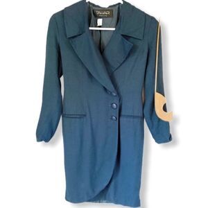 Tahari Petites Long‎ Blazer Coat